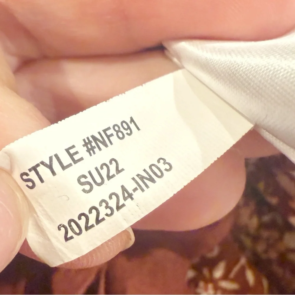 MADEWELL Pintuck Mini Dress in‎ Florentine Floral size Small